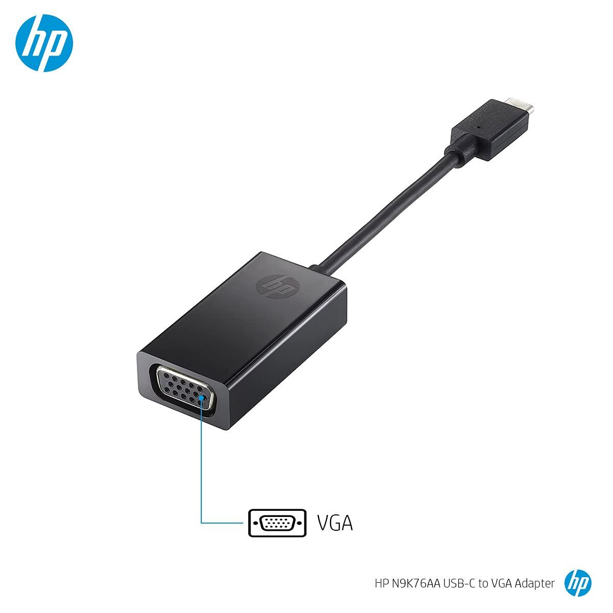 USB-C to VGA Adapter HP N9K76AA
