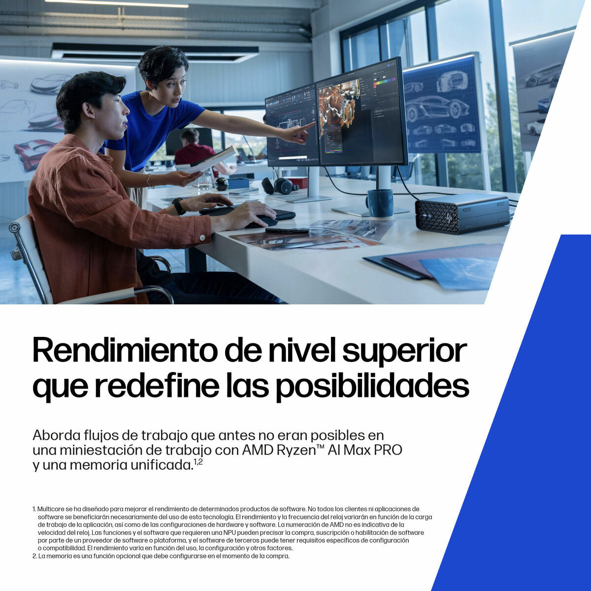 Desktop PC HP A40N1ET#ABE 128 GB 1 TB SSD