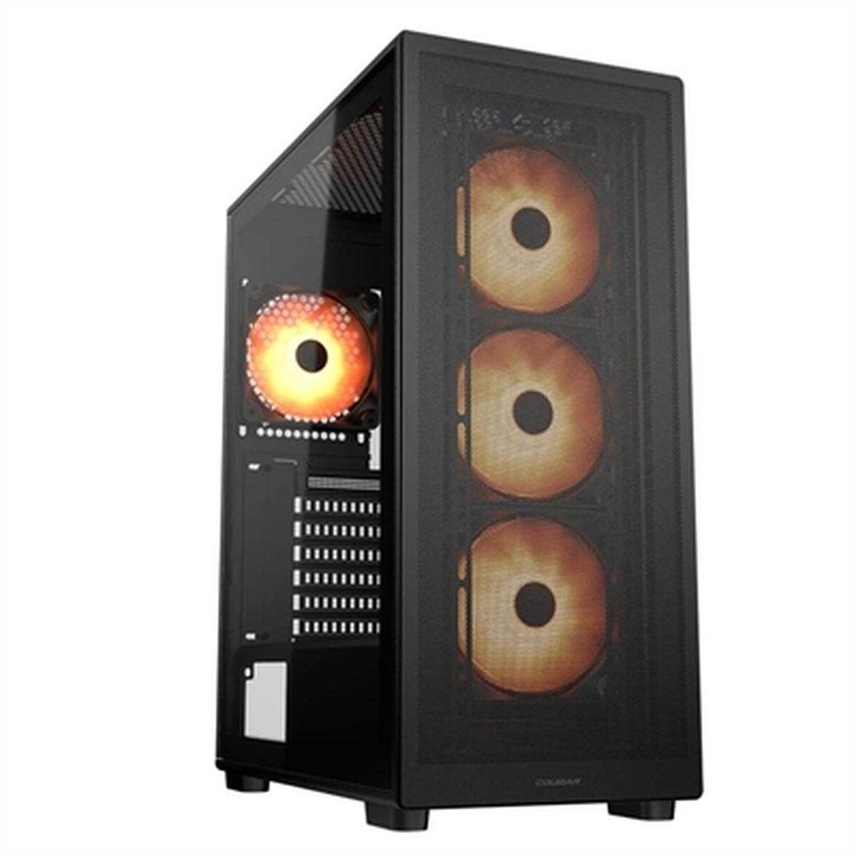 ATX Semi-tower Box Cougar Caja Miditorre MX220 Rgb Black