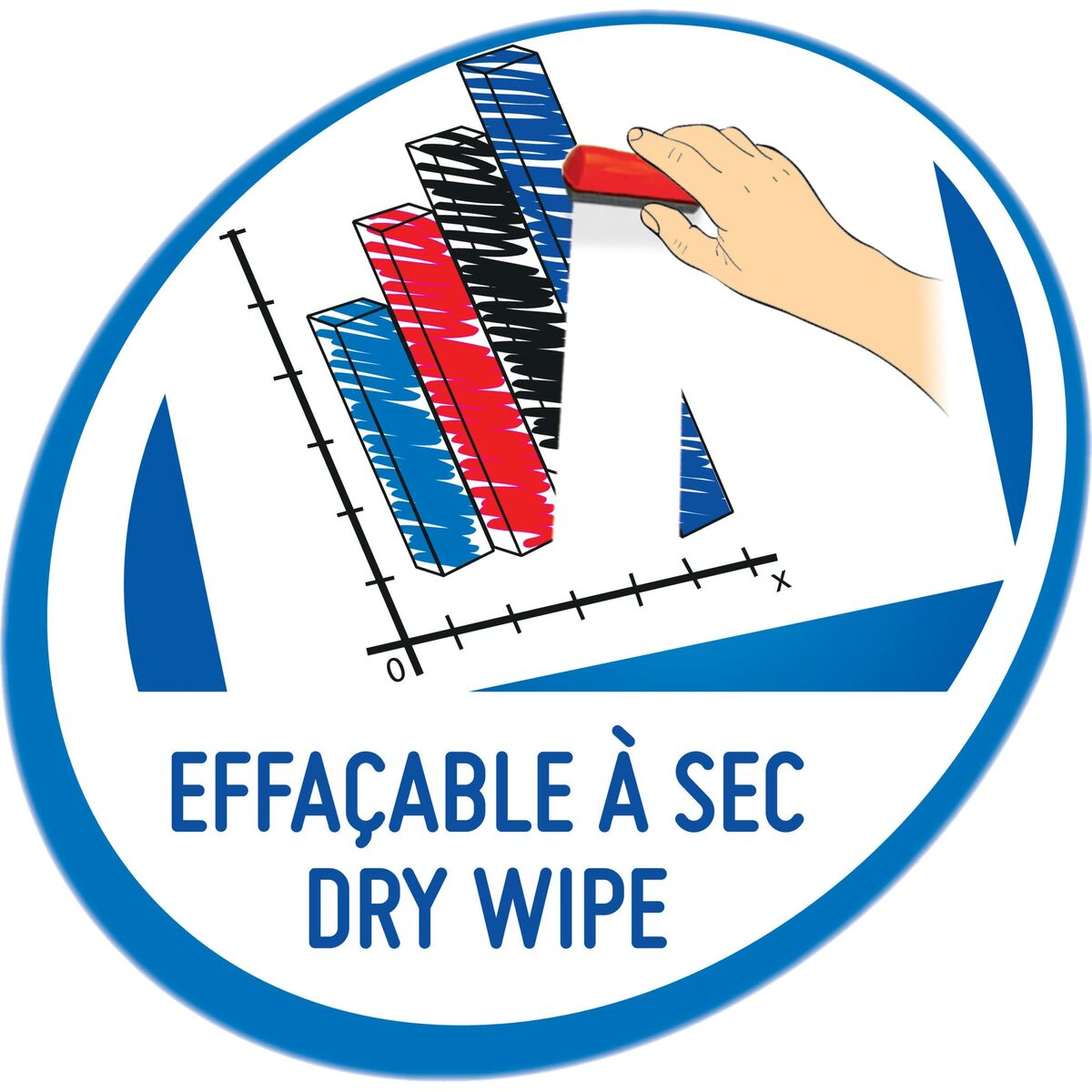 Whiteboard Bic 870492 Adhesive 2 x 1 m