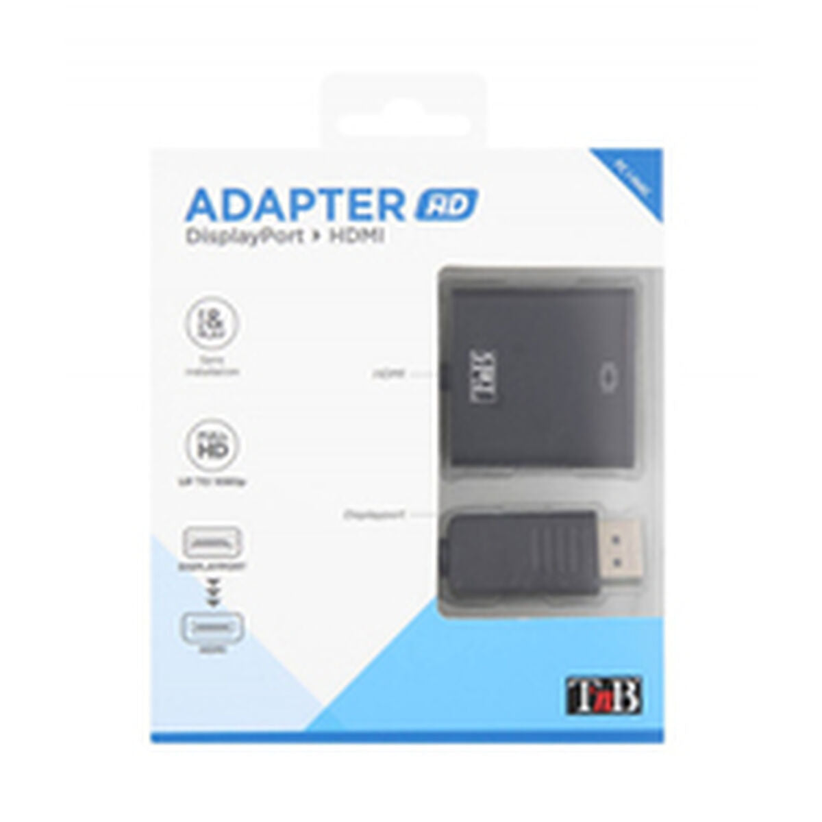 DisplayPort to HDMI Adapter T'NB DPHDMI Black