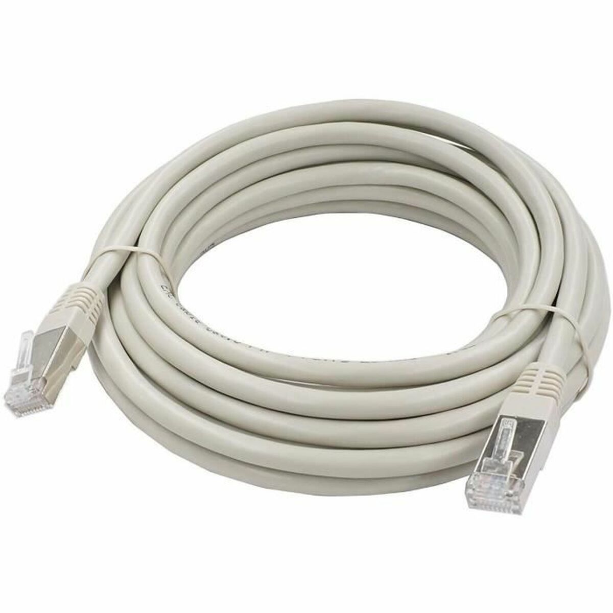 UTP Category 6 Rigid Network Cable Lineaire White 5 m