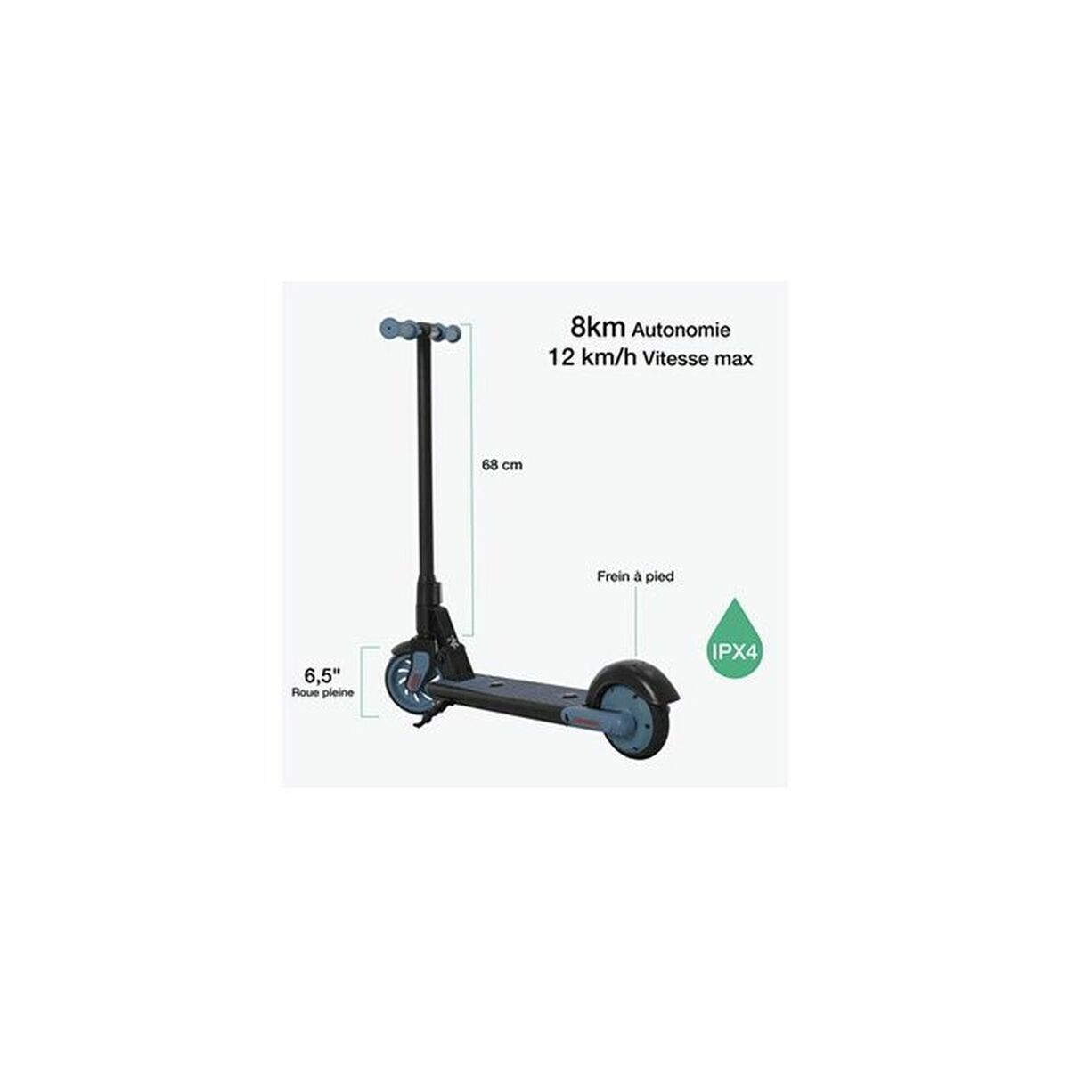 Electric Scooter Wispeed 150 W Blue
