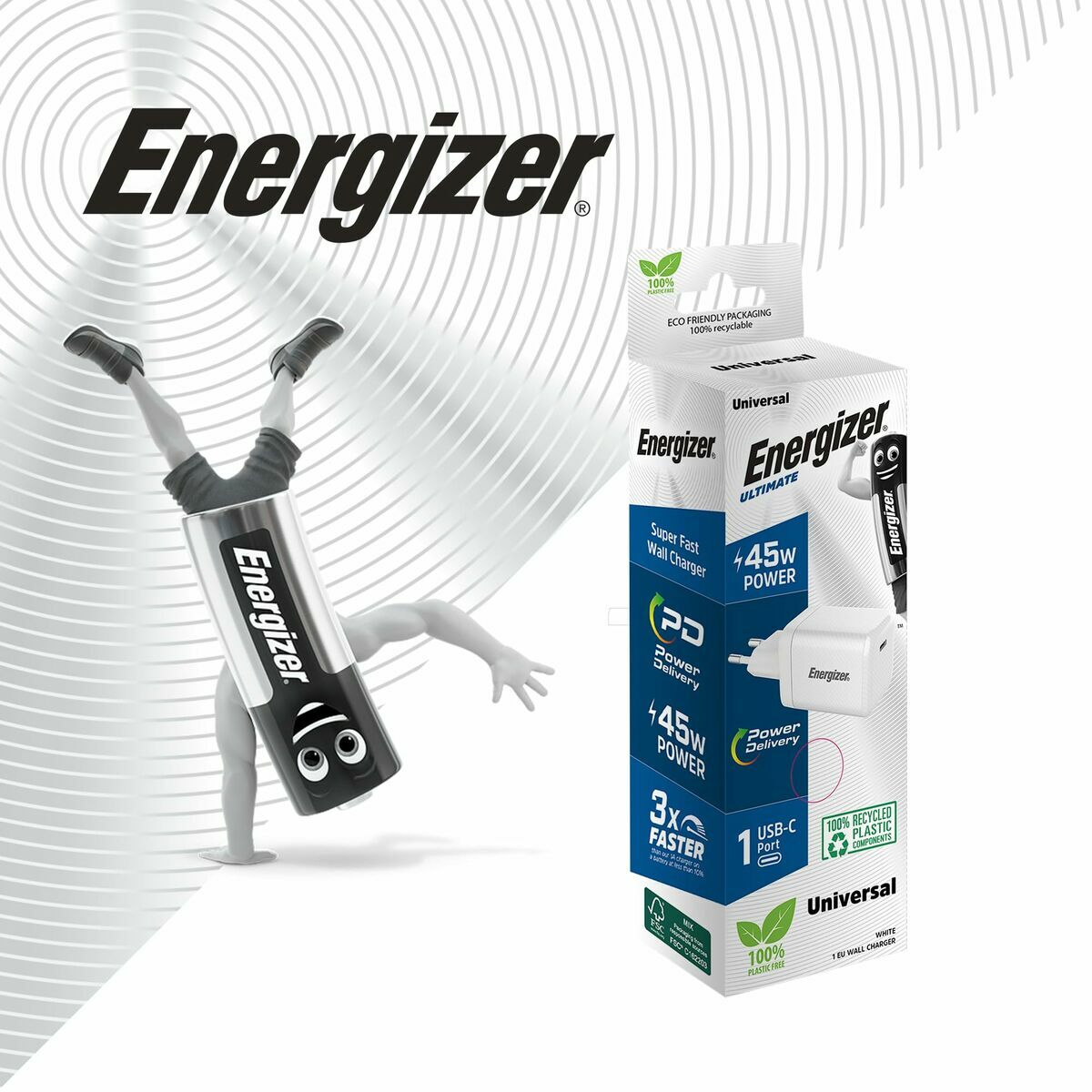Wall Charger Energizer A45EU