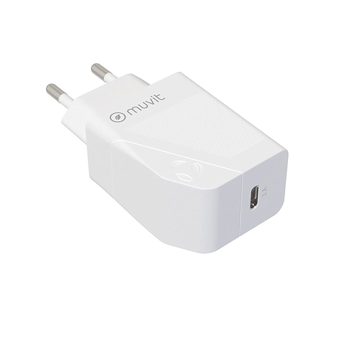 Wall Charger + USB-C Cable Muvit White 20 W