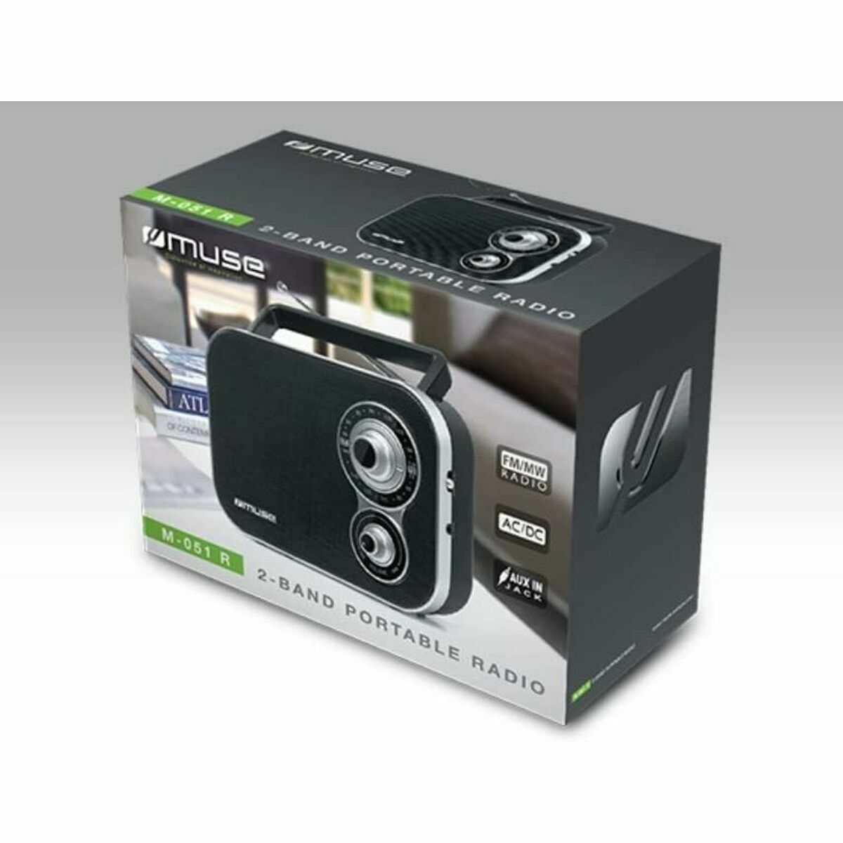 Radio Muse M051R NEGRO Black