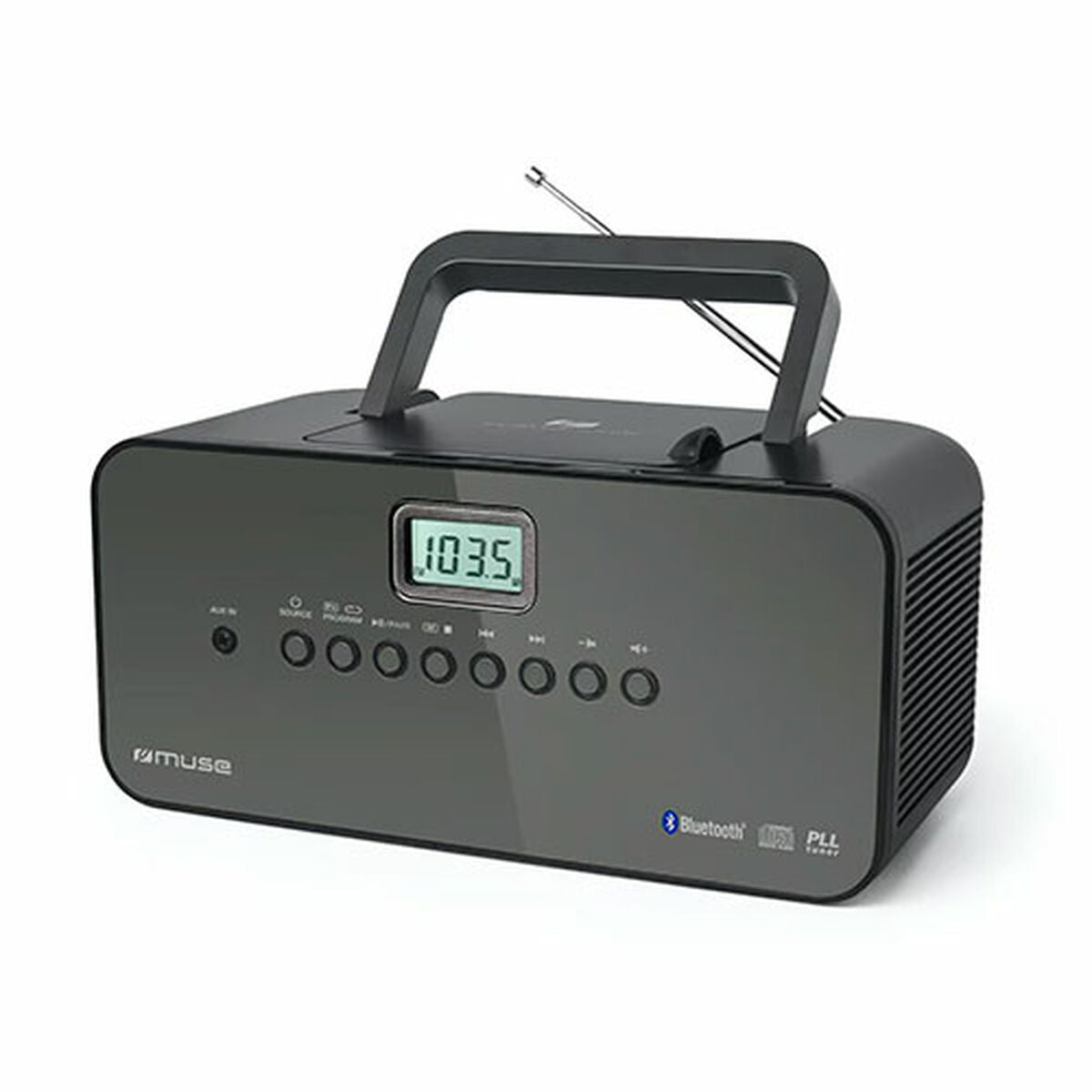 Radio CD Bluetooth MP3 Muse M-22 BT Black