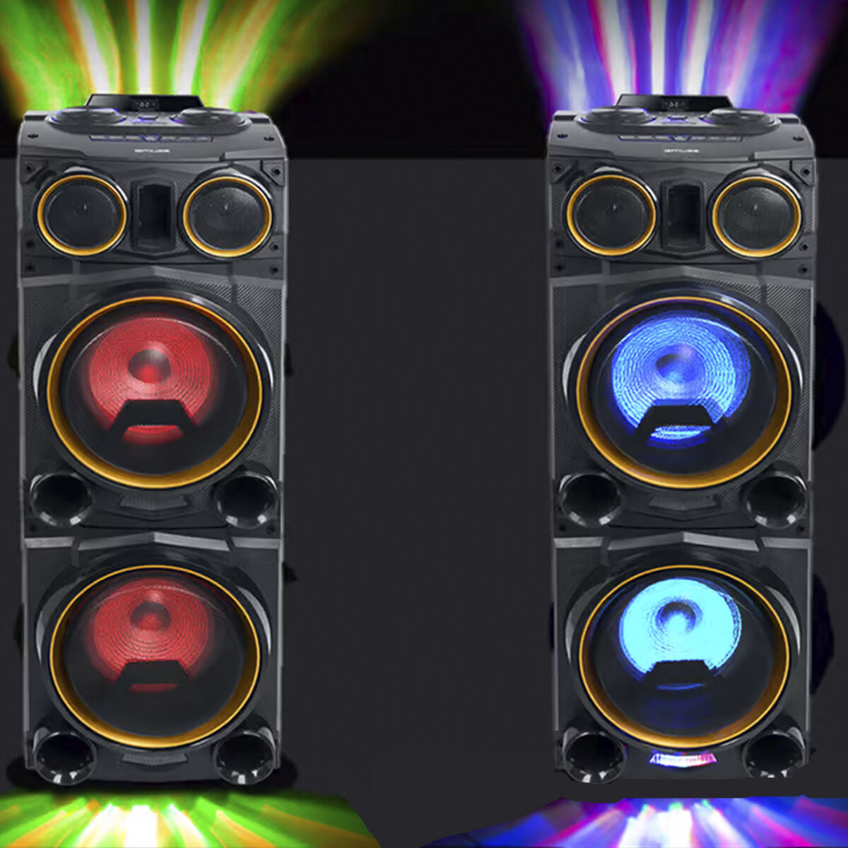 Portable Bluetooth Speakers Muse M-1988 DJ Black