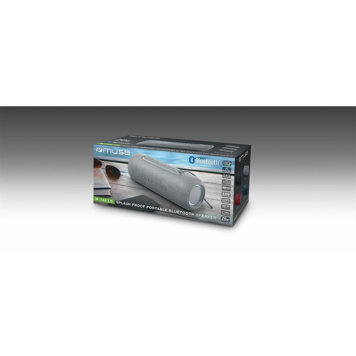 Speakers Muse M780LG 20W Grey