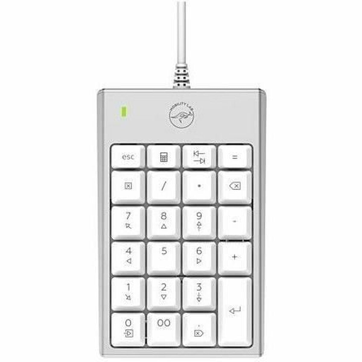 Numeric keyboard Mobility Lab ML305707 Silver
