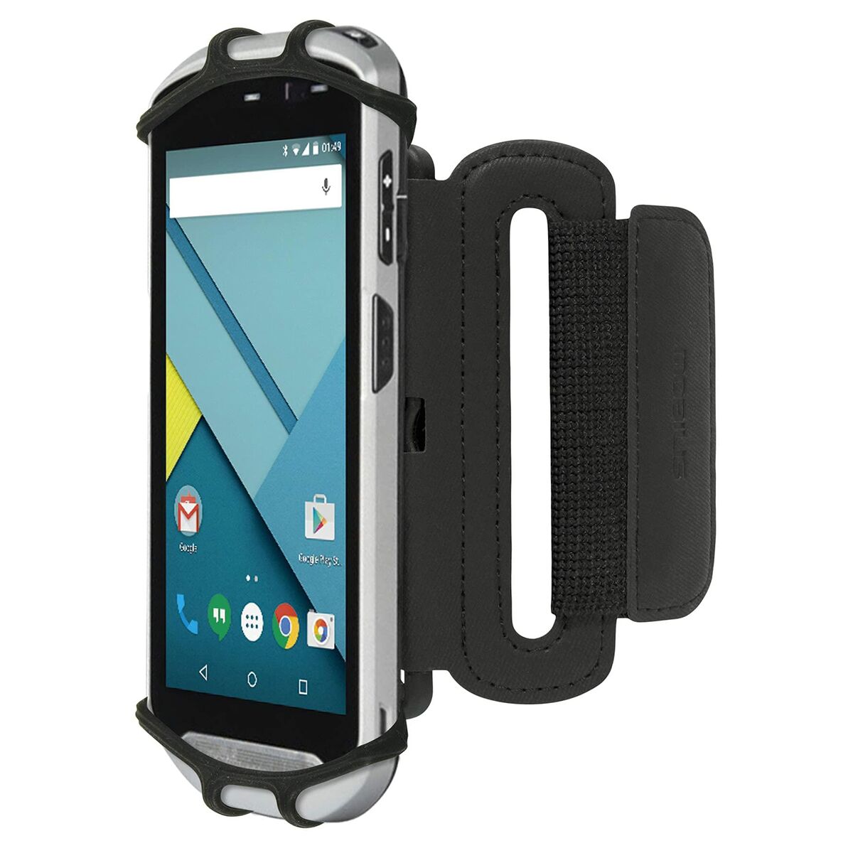 Mobile support Mobilis 030004 5" 7" Black Silicone