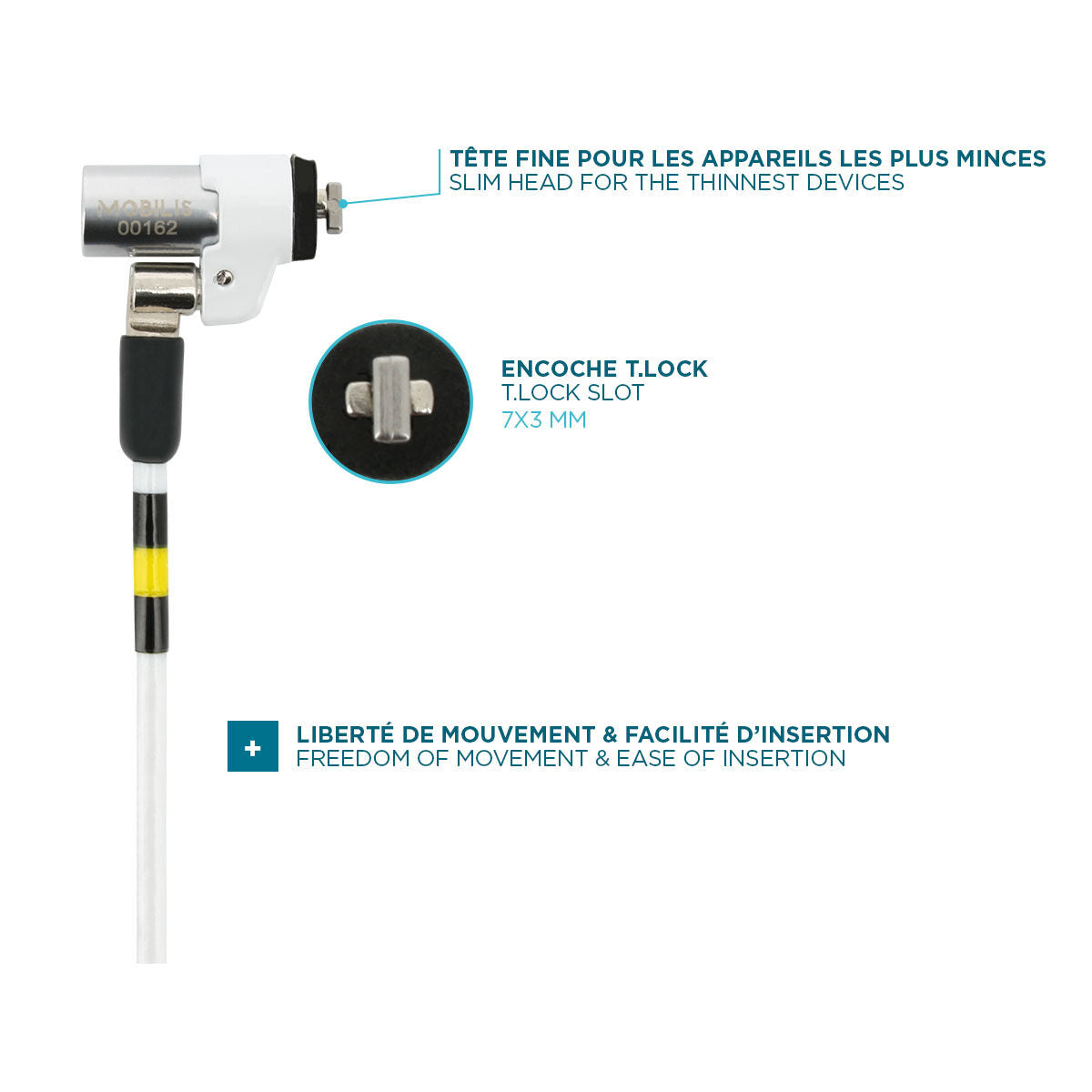 Security Cable Mobilis 001325 1,8 m
