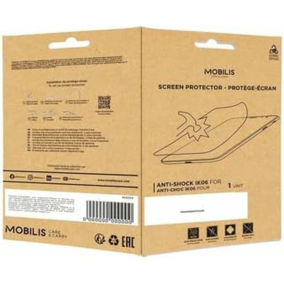Tablet Screen Protector Mobilis 036258 Microsoft Windows