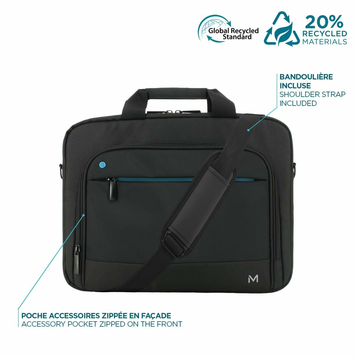 Laptop Backpack Mobilis 003075 Black
