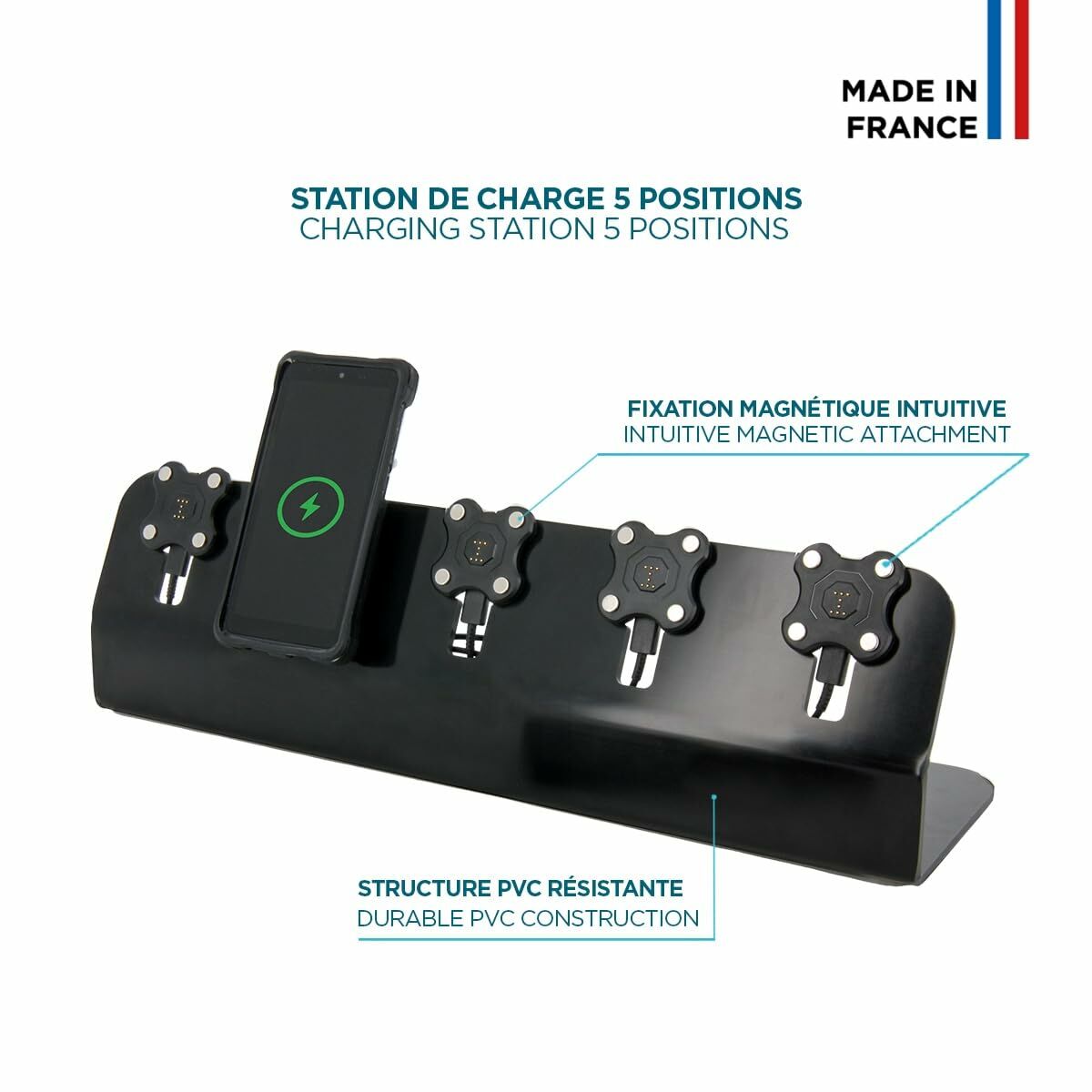 Wall Charger Mobilis 020010 Black