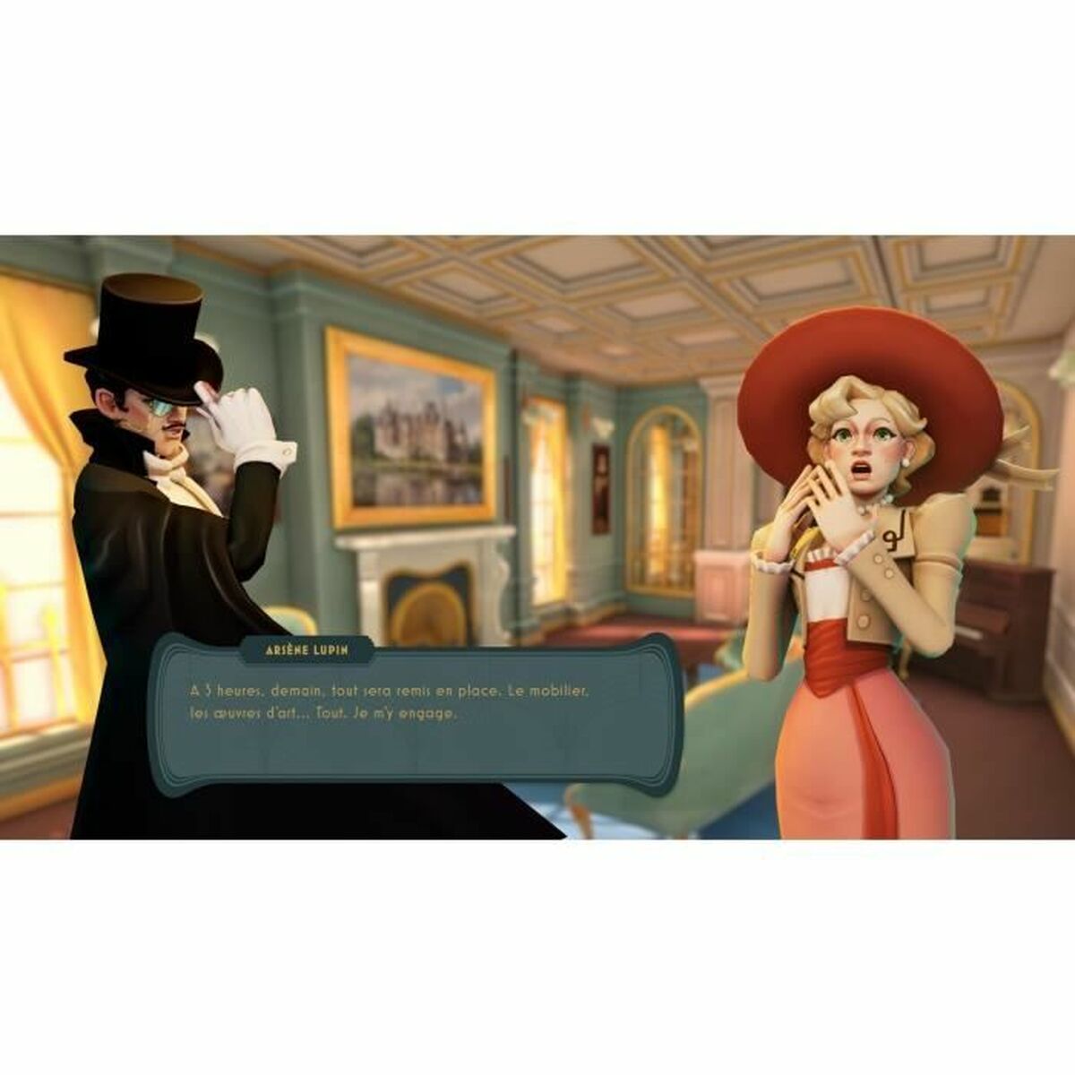 Video game for Switch Microids Arsene Lupin Thief for a Day