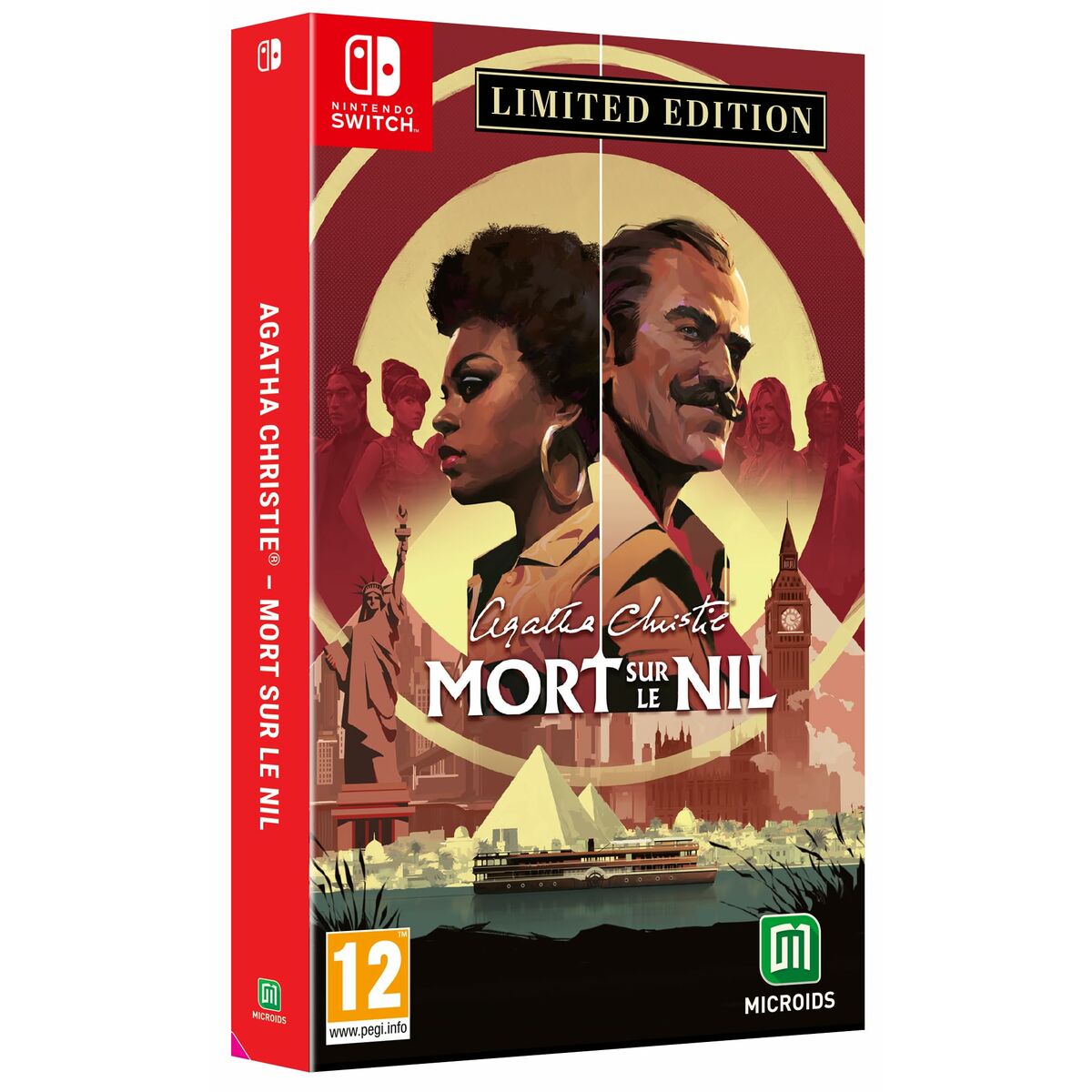 Video game for Switch Microids Agatha Christie Mort sur le Nil