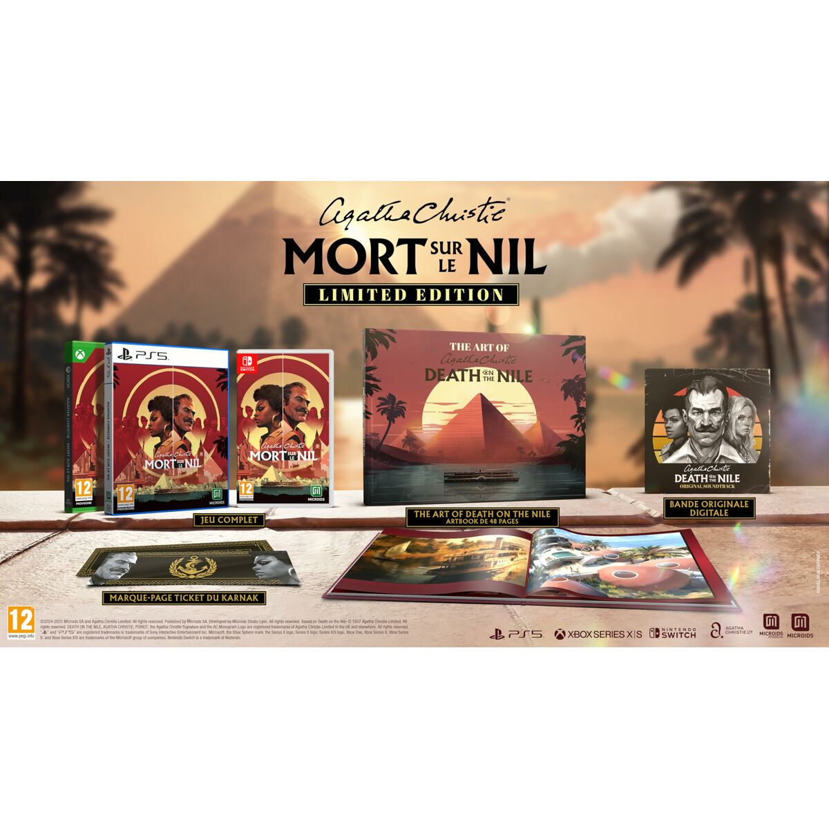Video game for Switch Microids Agatha Christie Mort sur le Nil