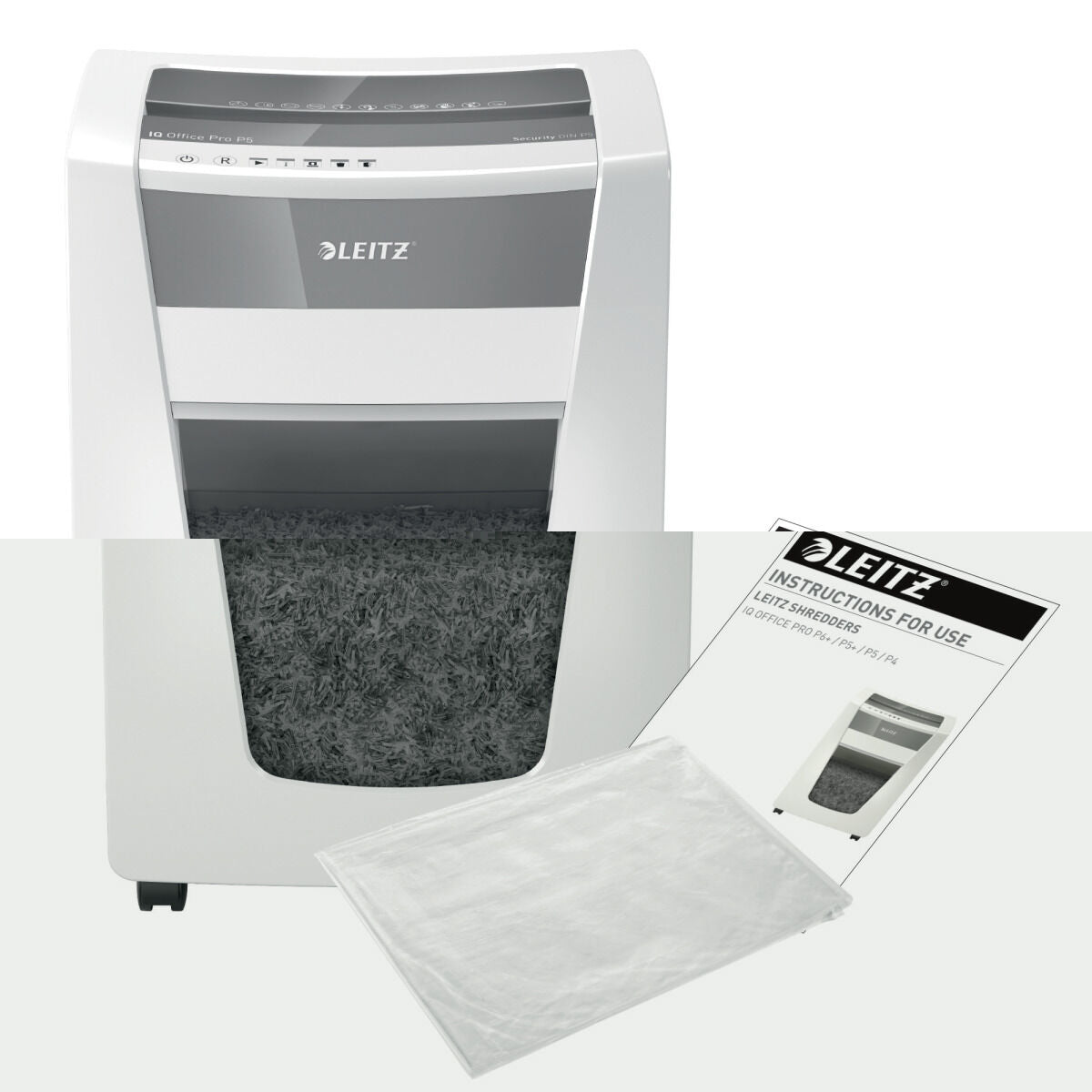 Micro-Cut Paper Shredder Leitz Office Pro P5 Leitz IQ 30 L