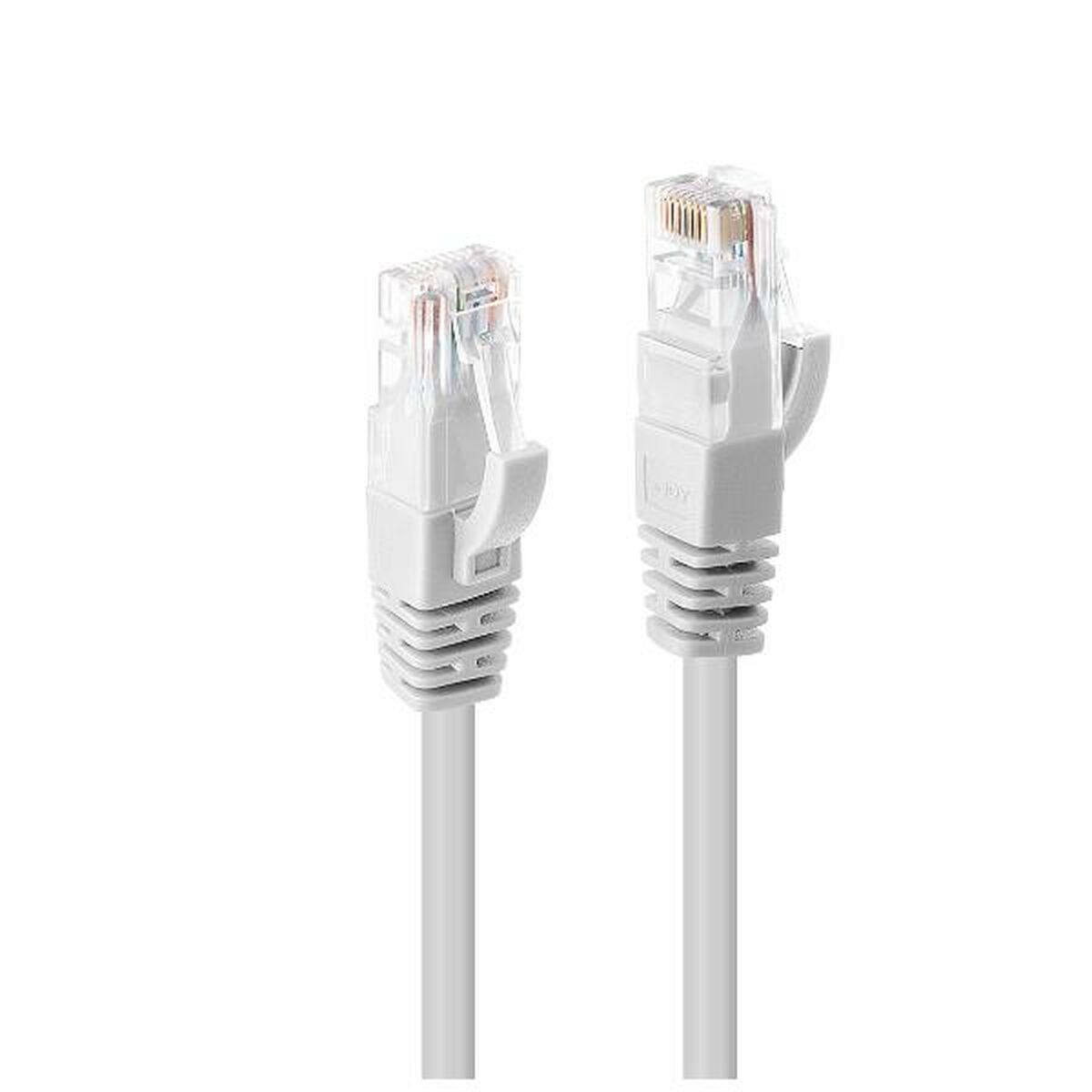 UTP Category 6 Rigid Network Cable LINDY 48097 White 10 m 1 Unit
