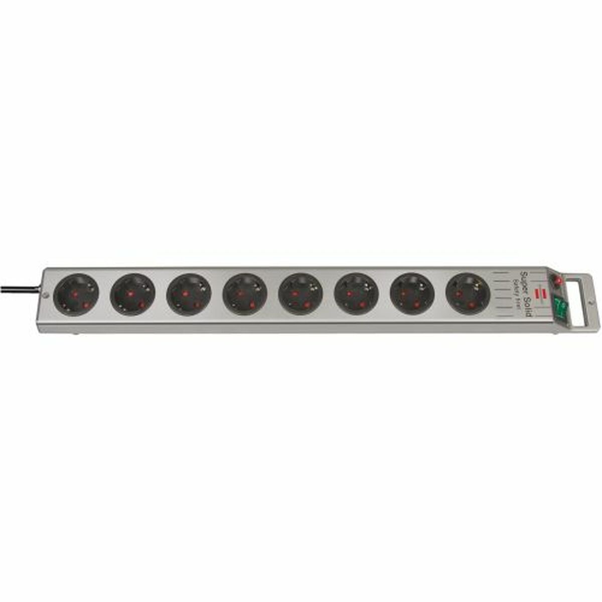 Power Socket 8 Sockets with Switch Brennenstuhl Super-Solid-Line 3600 W (2,5 m)