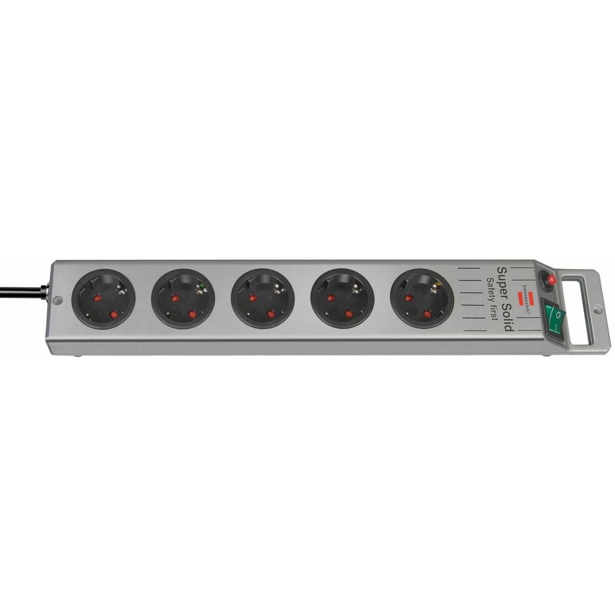 Power Socket 8 Sockets with Switch Brennenstuhl Super-Solid-Line 3600 W (2,5 m)