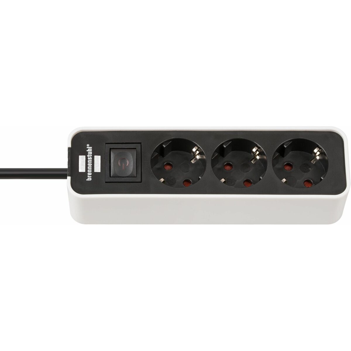 3-socket plugboard with power switch Brennenstuhl Ecolor 3600 W (1,5 m)
