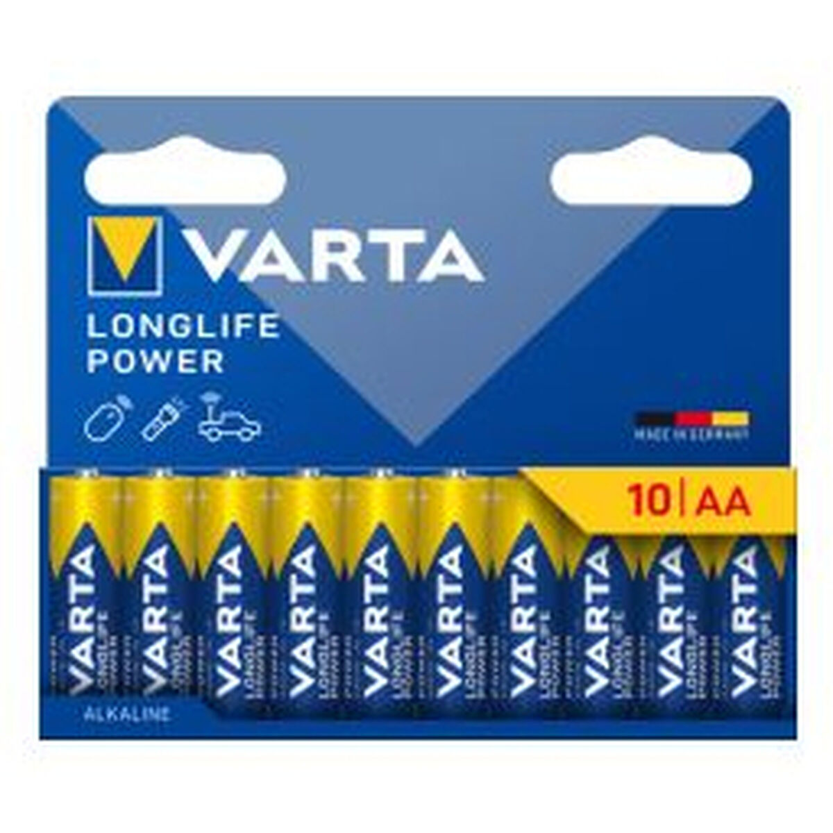 Batteries Varta longlife power aa - lr06 1,5 V AA LR06 (10 Units)