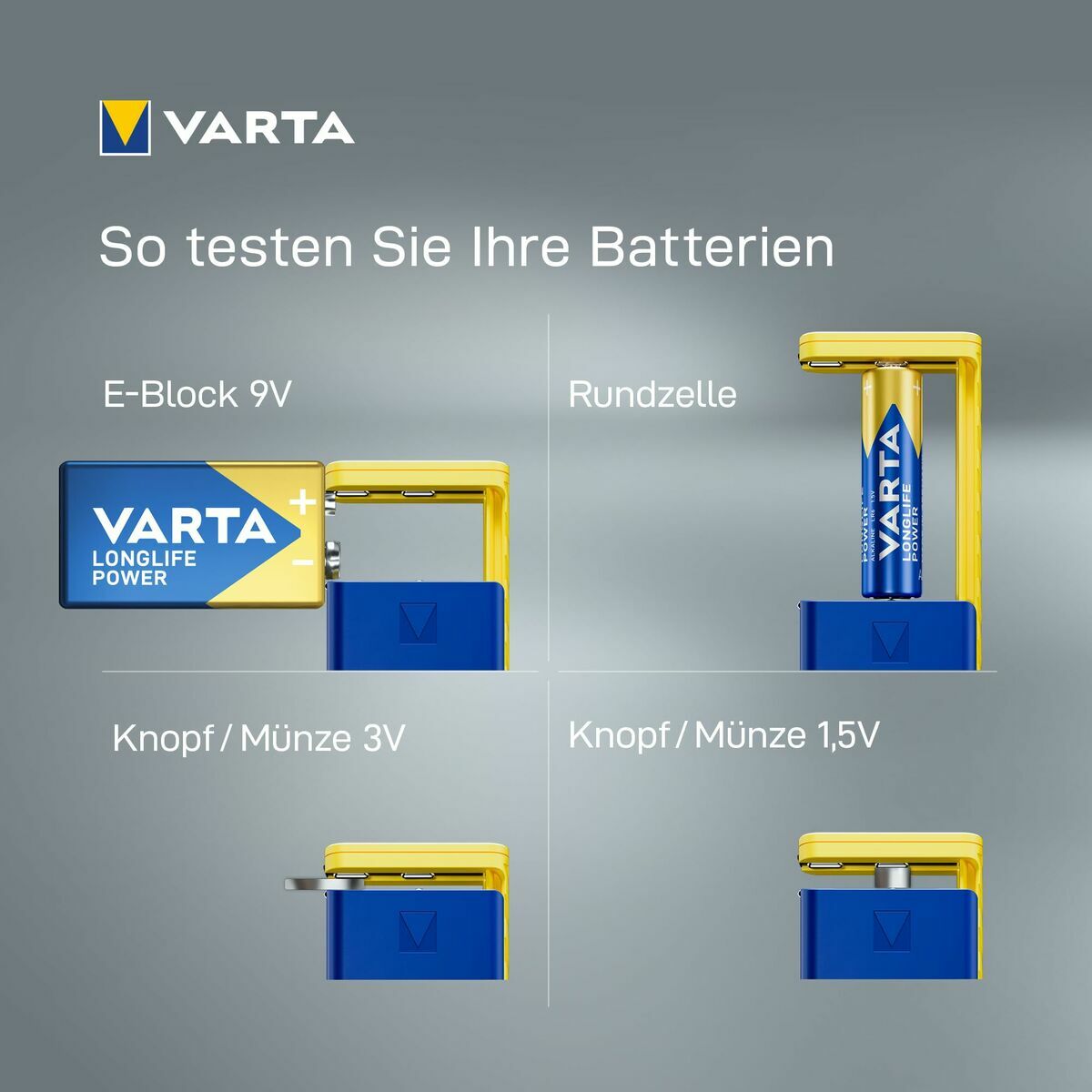 Batteries Varta LR44