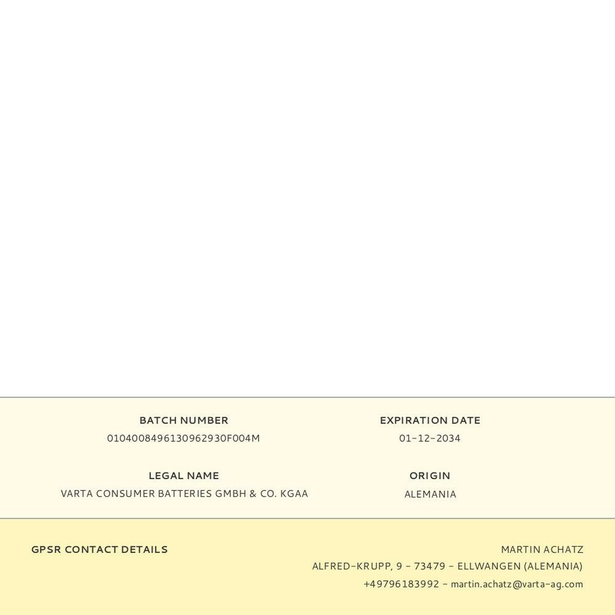 Batteries Varta longlife power cube aaa - lr03 1,5 V AAA LR03 (12 Units) (12 Pieces)