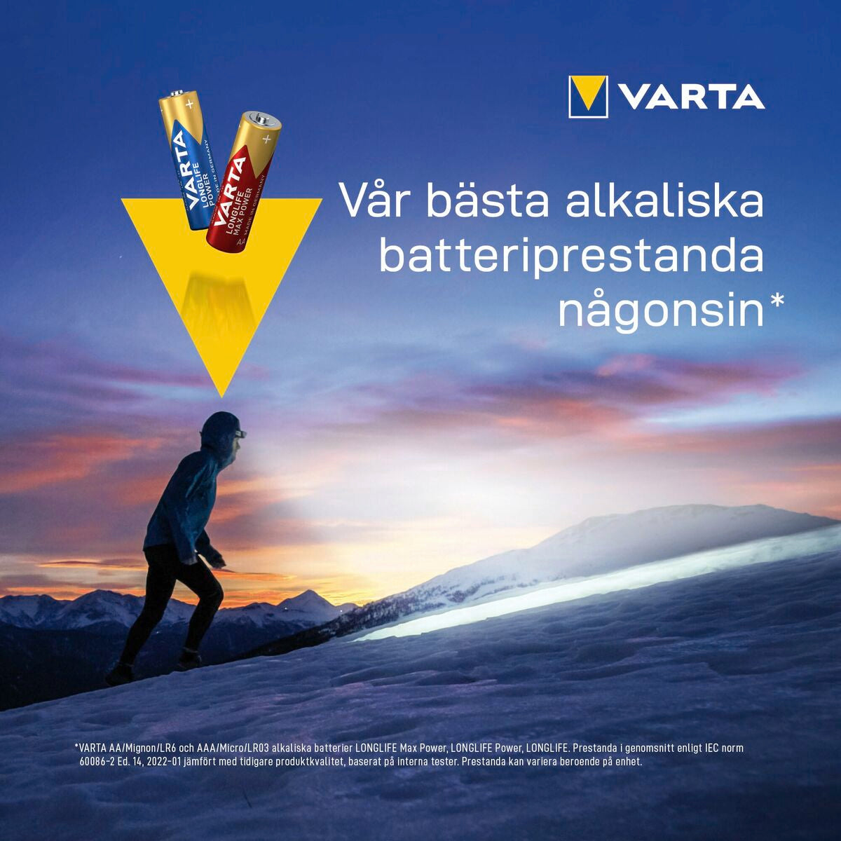 Batteries Varta alkalina longlife power aa - lr06 1,5 V AA LR06 (24 Pieces) (24 Units)