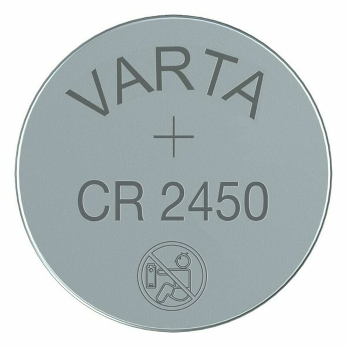 Lithium Button Cell Battery Varta CR2450 3 V CR2450 560 mAh 1.55 V