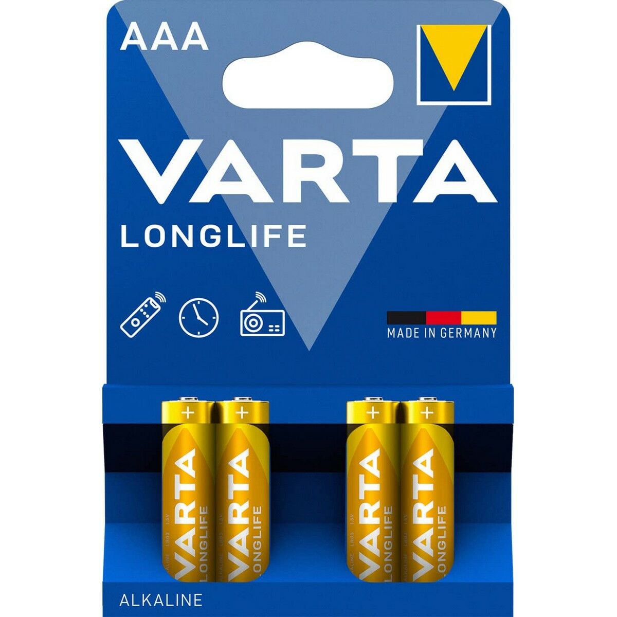 Alkaline Batteries Varta 4103 1,5 V AAA (4 Units)