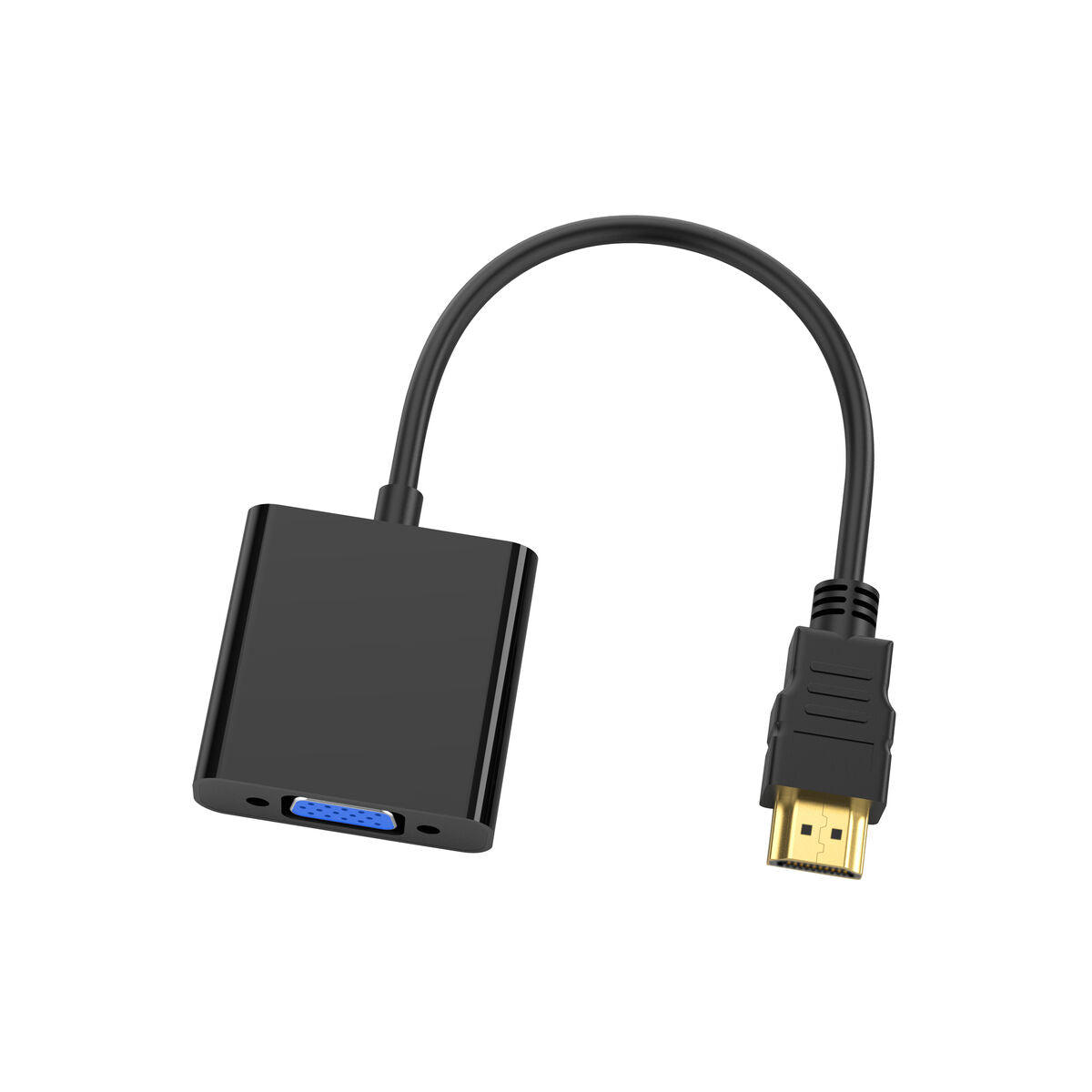 HDMI to VGA Adapter Conceptronic 1080P Black 25 cm