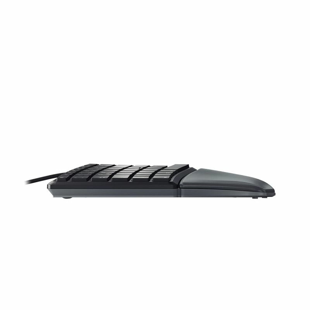 Keyboard Cherry KC 4500 ERGO Black Spanish Qwerty QWERTY
