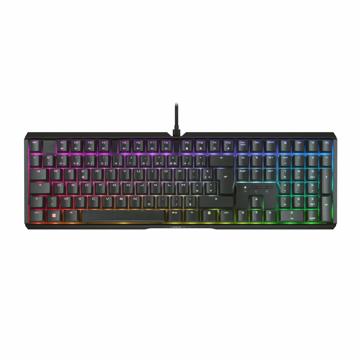 Keyboard Cherry Black AZERTY