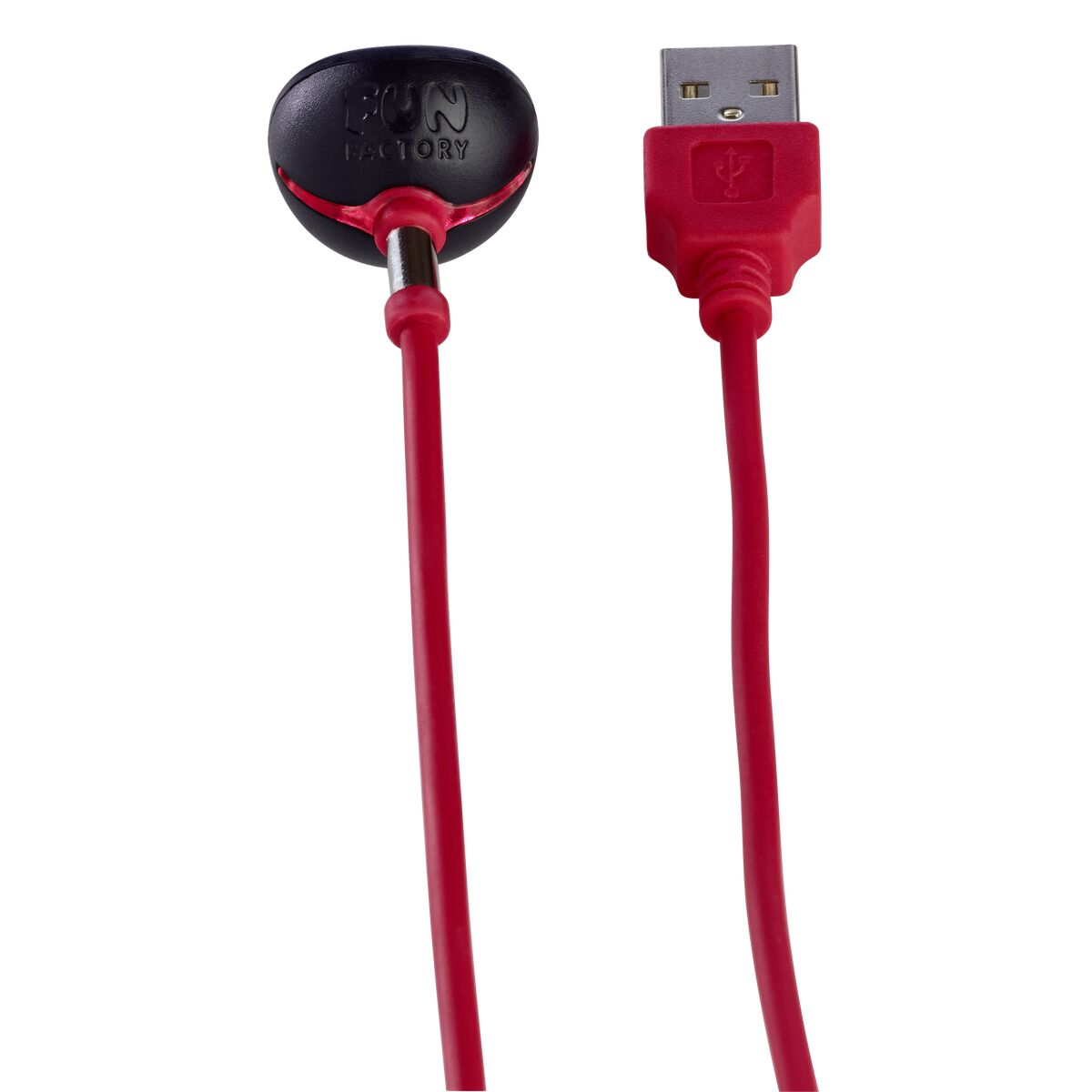USB charger cable Fun Factory USB Magnetic Charger Red