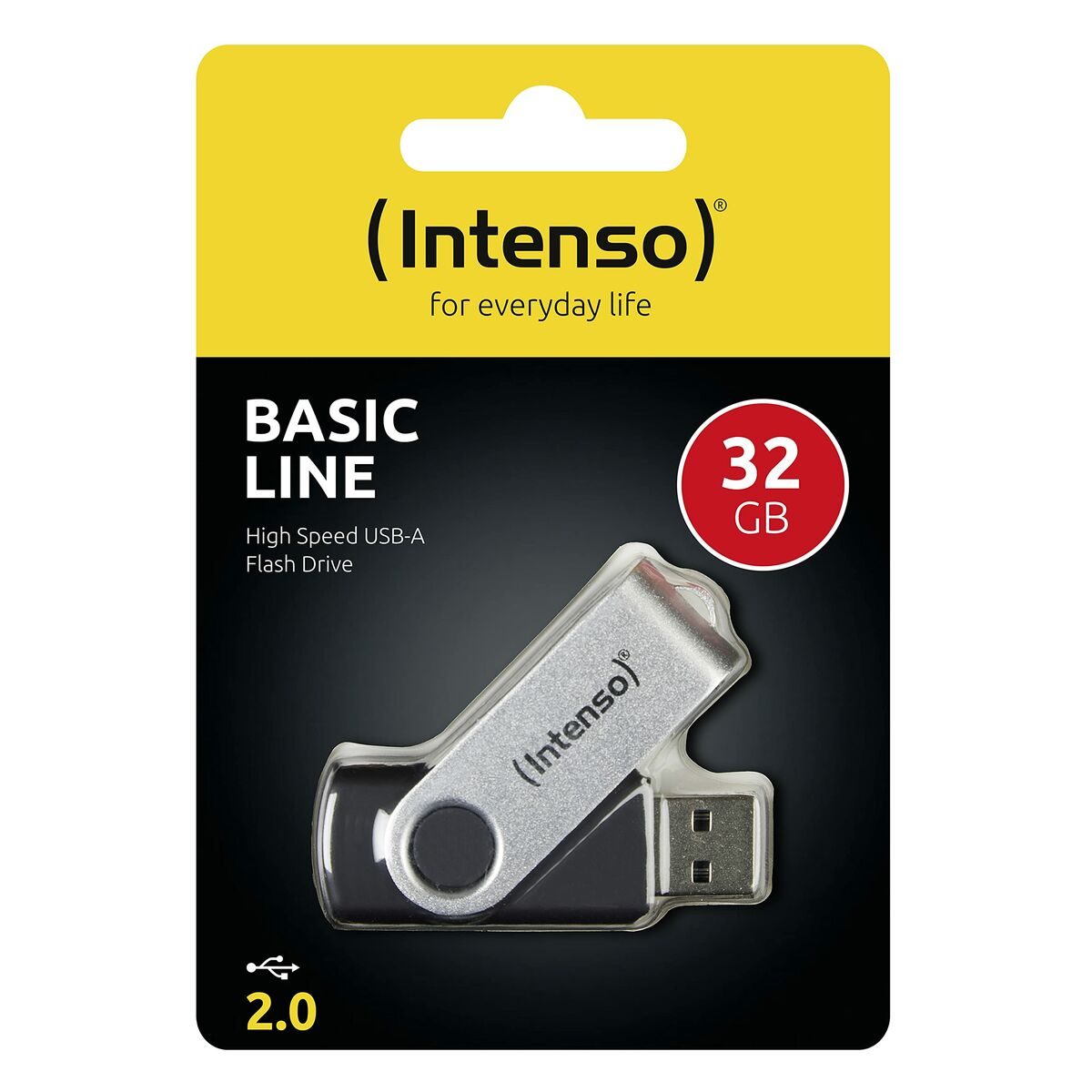 USB stick INTENSO Basic Line 32 GB Black
