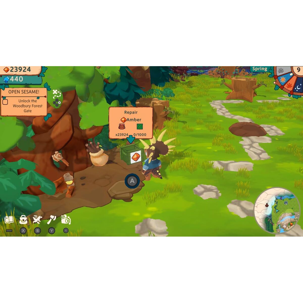 Video game for Switch Microids Amber Isle