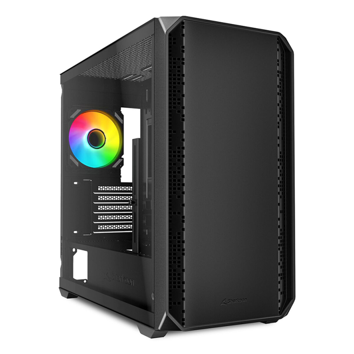 ATX Semi-tower Box Sharkoon MK2 RGB Black