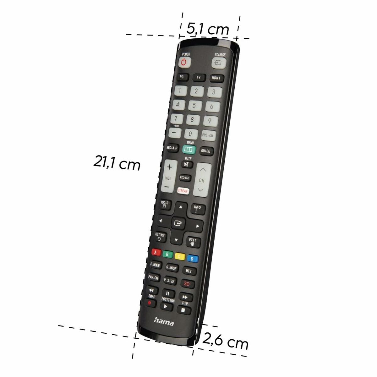 Universal Remote Control Hama 00221061