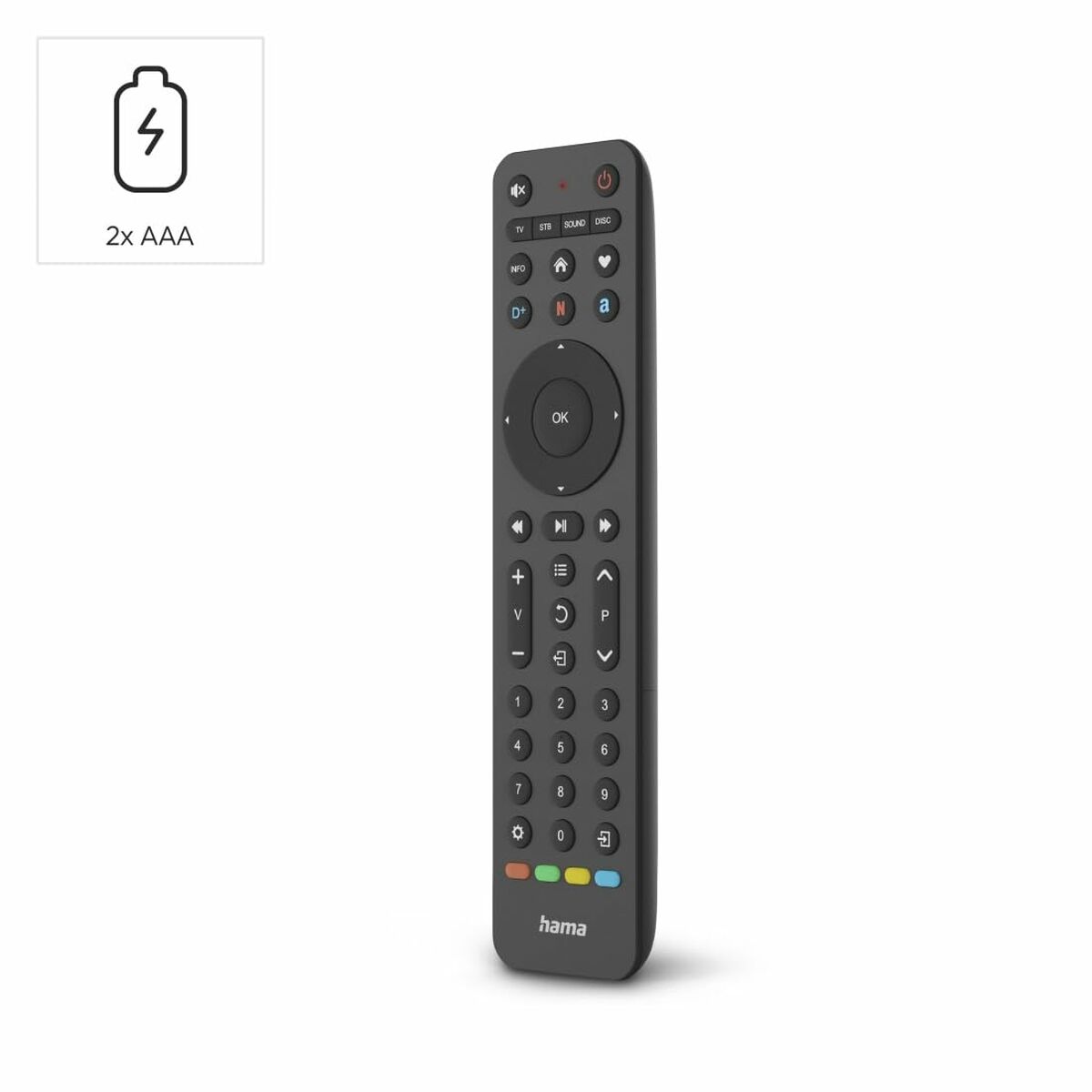 Universal Remote Control Hama 00221053 Black