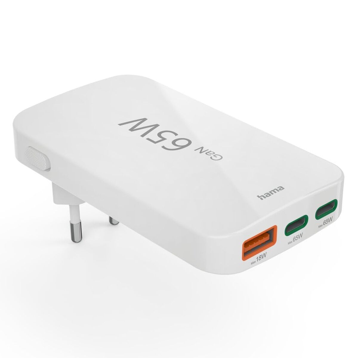 Wall Charger Hama 00201976 White 65 W