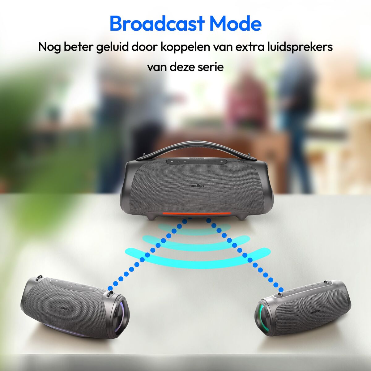 Portable Bluetooth Speakers Medion 15 W