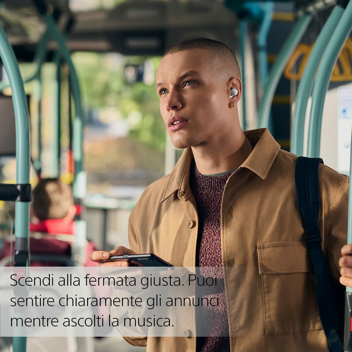 Bluetooth Headphones Sony Linkbuds White