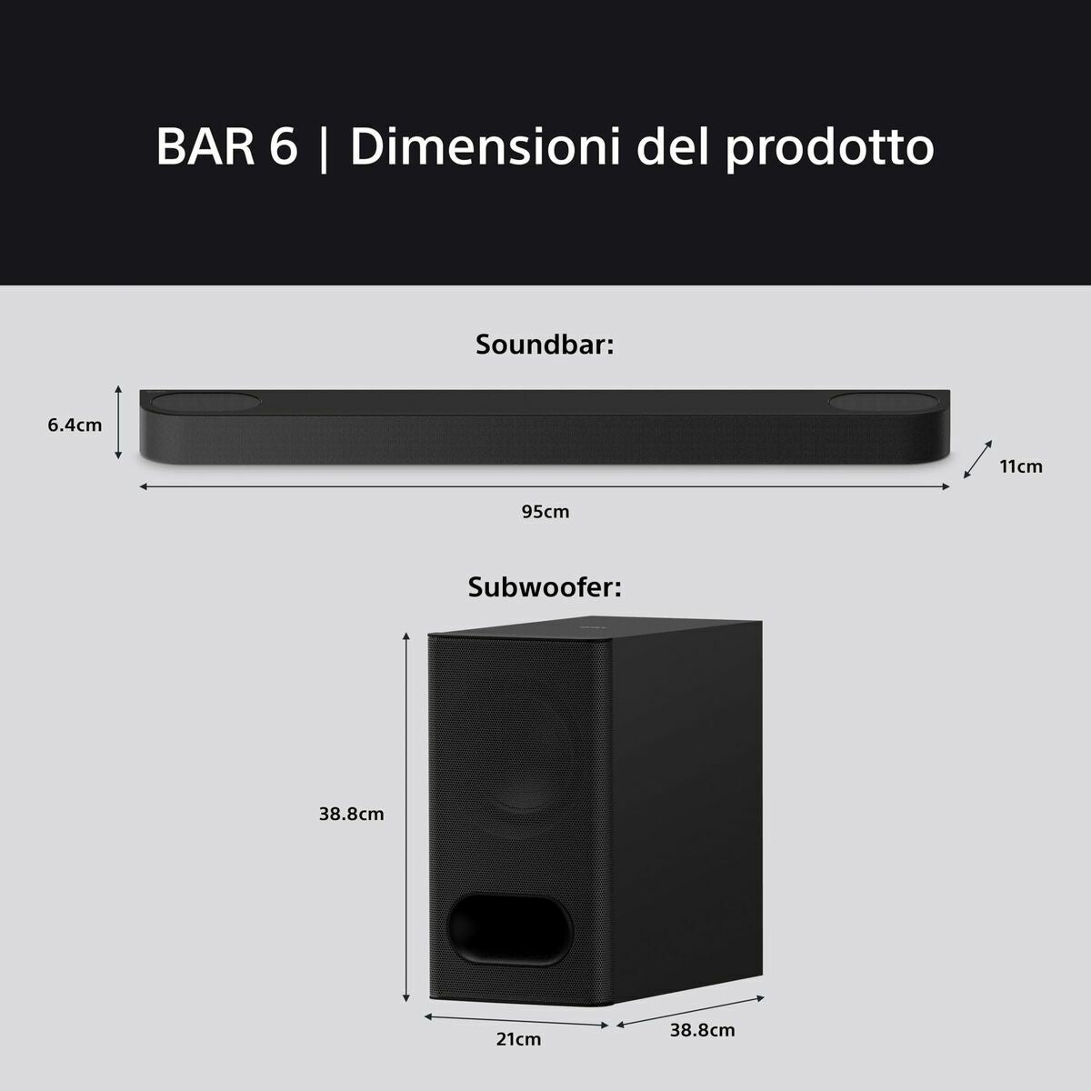 Soundbar Sony HTB600 350W Black