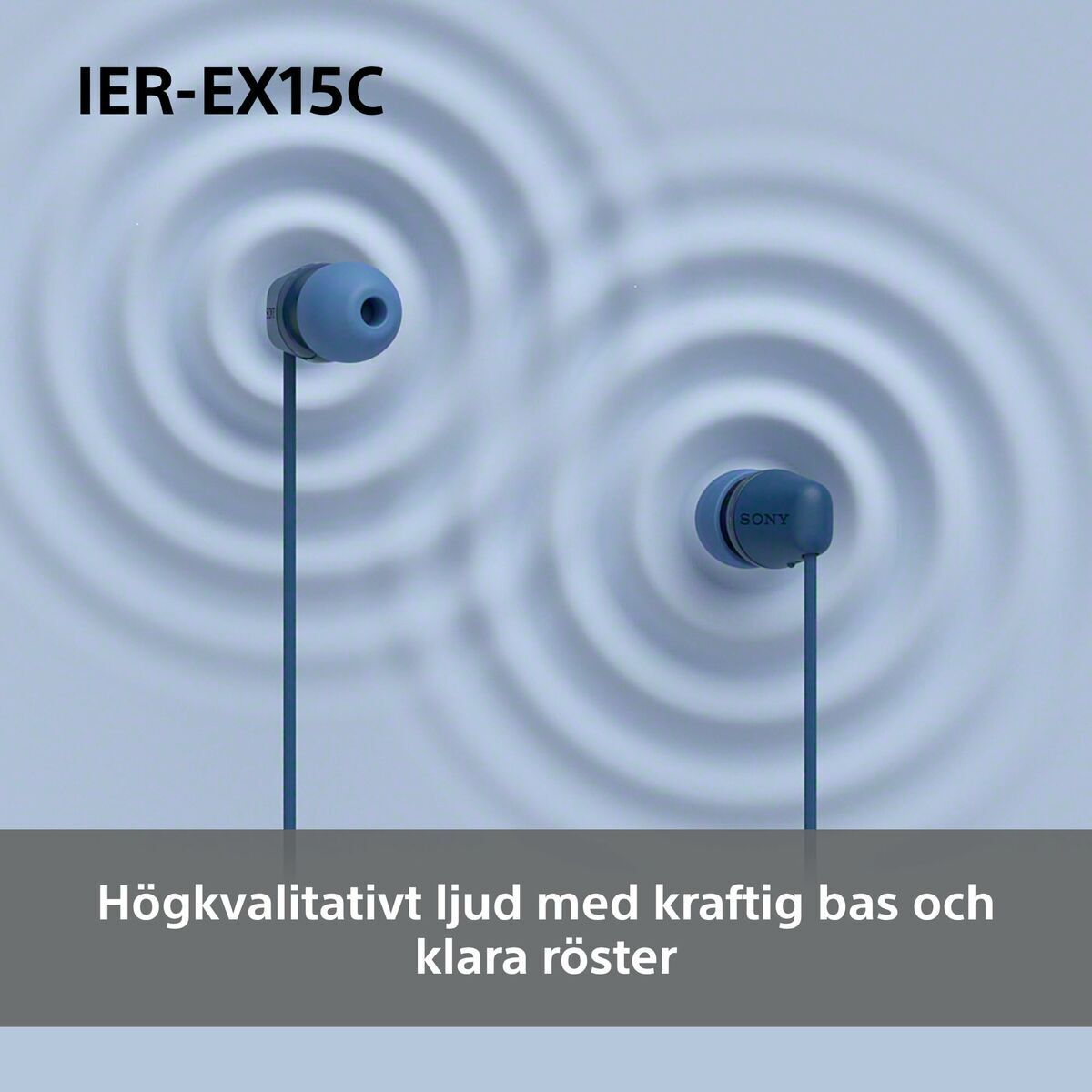 Headphones Sony IEREX15CB