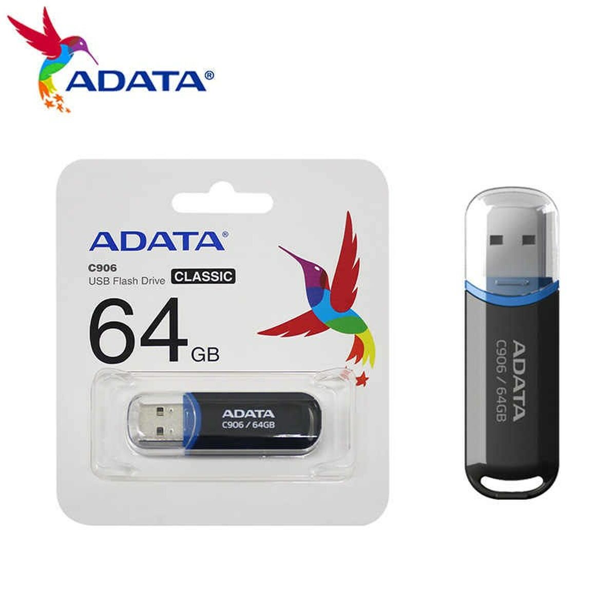 USB stick Adata C906 Black 64 GB