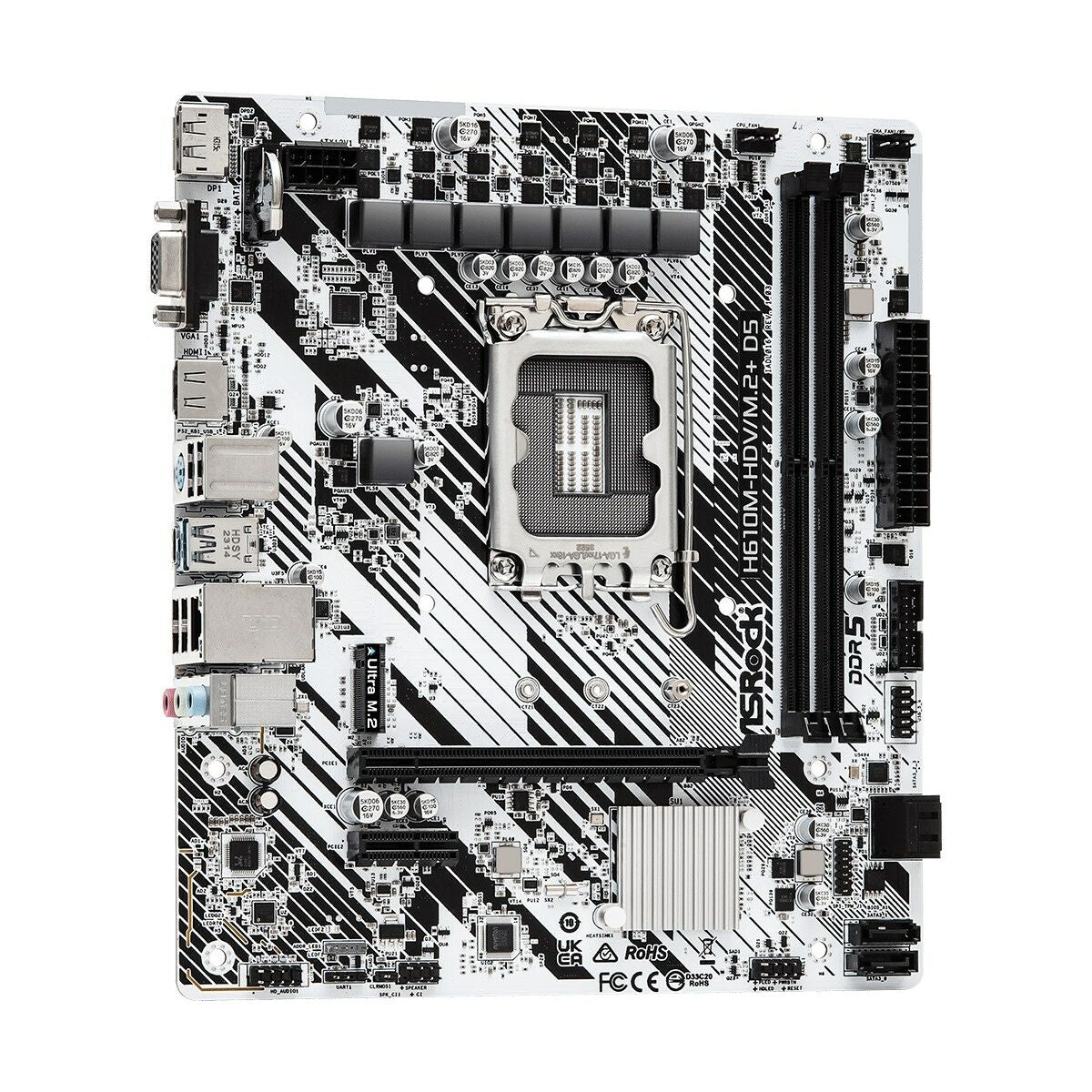 Motherboard ASRock 90-MXBM50-A0UAYZ LGA 1700 INTEL H610