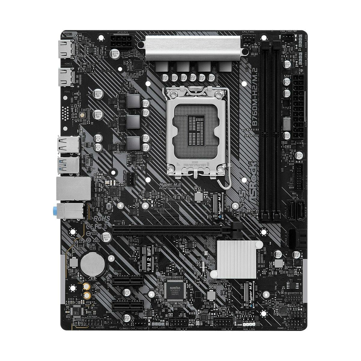Motherboard ASRock B760M-H2/M.2 LGA 1700 INTEL® B760
